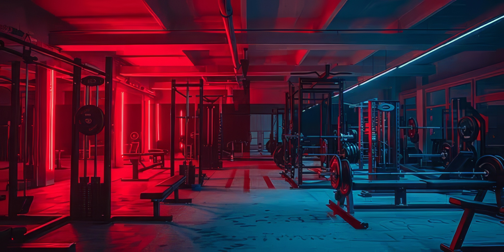 Fully equipped gym